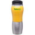 14 Oz. Yellow Maui Fusion Acrylic & Stainless Steel Tumbler Mug